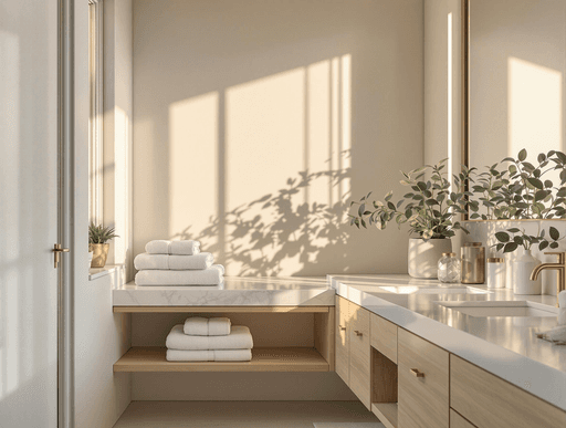 Moderne Badezimmer: Aktuelle Trends und nachhaltige Materialien