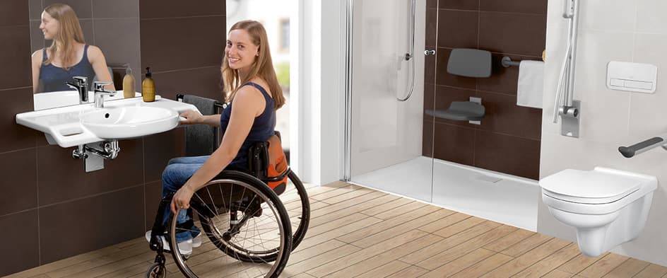 O.NOVO VITA von Villeroy & Boch Barrierefreies Bad